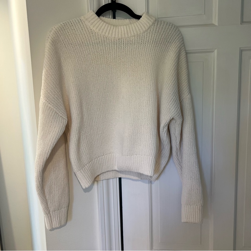Abercrombie & Fitch Matte Chenille Sweater